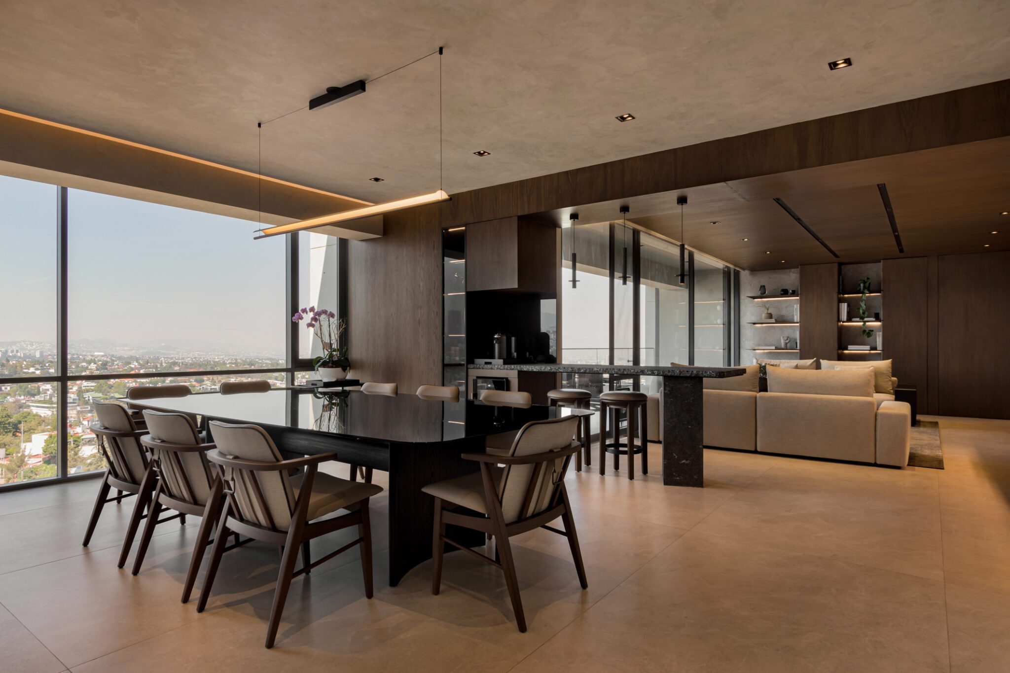 Elevando la arquitectura interior a un arte: Una residencia con belleza ...